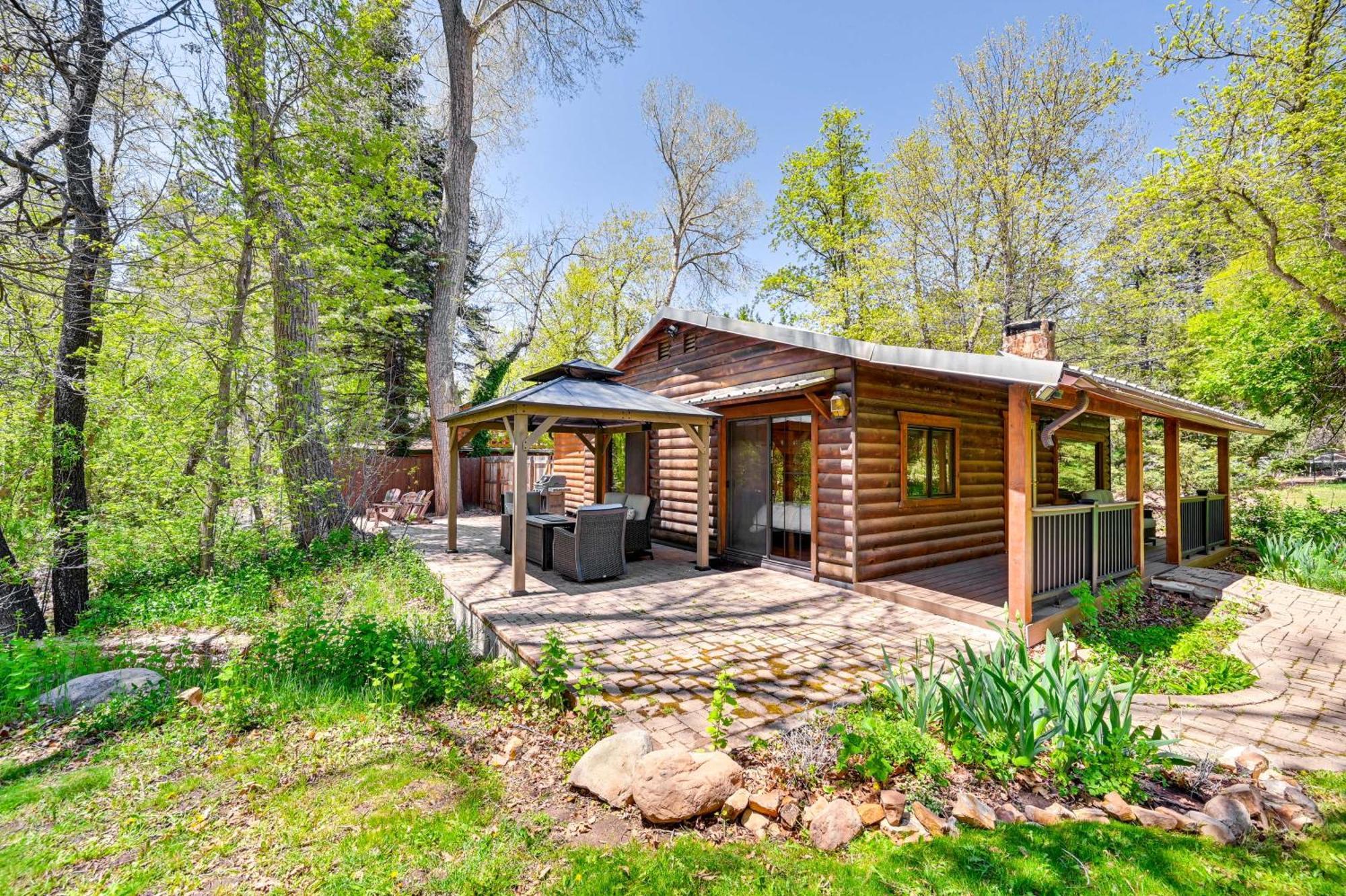Creekside Payson Cabin Retreat With Private Deck Bagian luar foto